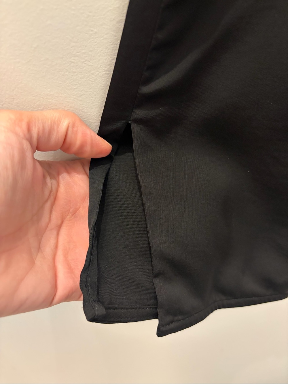 Victoria by Victoria Beckham Black Ruffle Trim Tunic Blouse Mini Dress Sz 4 - Picture 6 of 10